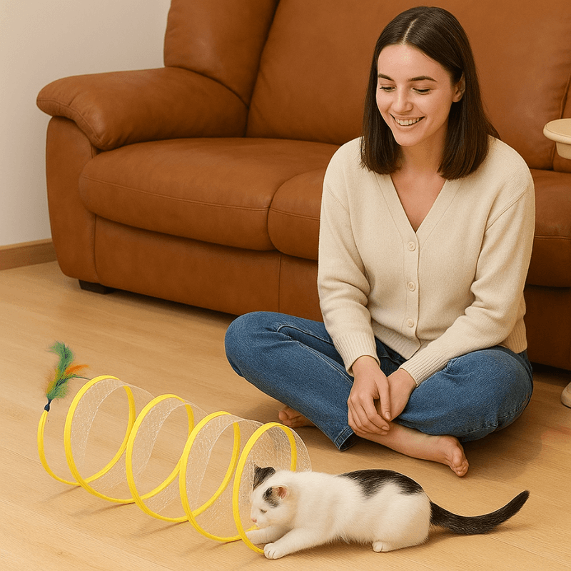 Zoomie-Spiral Tunnel AussiePetStuff™