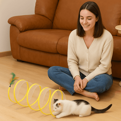 Zoomie-Spiral Tunnel AussiePetStuff™
